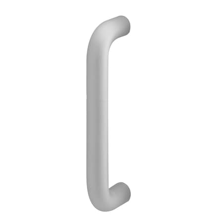 Prime-Line Pull Handle, 6 in. Hole Centers, Aluminum, Clear Anodized, 3/4 in. Projection Single Pack 659-1049
